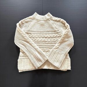 St. John's Bay Womens Mock Neck Long Sleeve Pullover Sweater